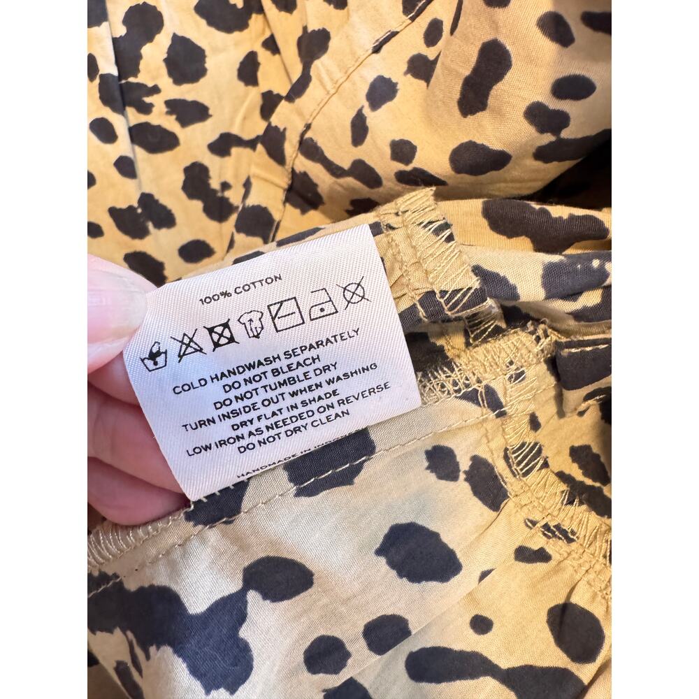 NWT Faithfull the Brand Eryn Mini Dress in Shamari Animal Print Size Small - Picture 8 of 10